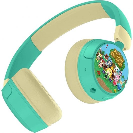 Cuffie per bambini wireless pieghevoli Animal Crossing di OTL Technologies