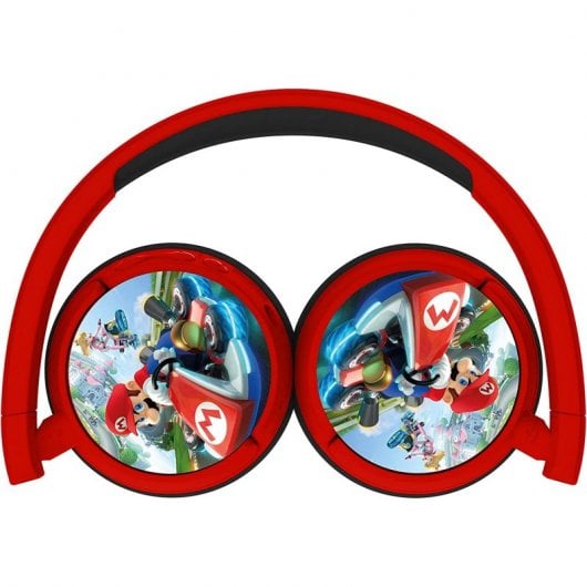 OTL Technologies Mario Kart Auriculares Infantiles Inalámbricos Plegables