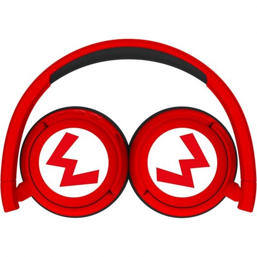 Super Mario Logo Auriculares Infantiles Inalámbricos Plegables