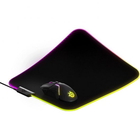 Mouse da gioco RGB Steelseries QcK Prism Cloth M