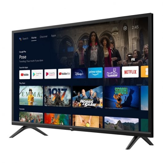 TCL Serie S52 S5200 81,3 cm (32") Smart TV Wi-Fi Nero 270 cd/m²