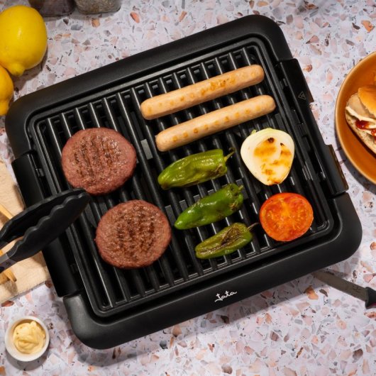 Jata BQ108 Barbacoa Eléctrica con Parrilla 1250W