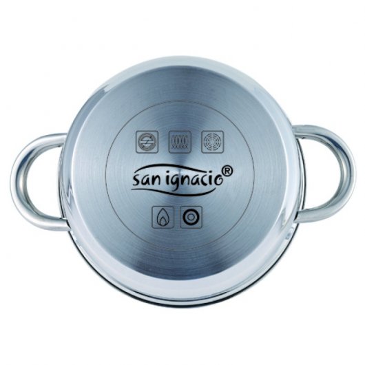 San Ingnacio Cassel Batería de Cocina 5 Piezas Acero Inoxidable