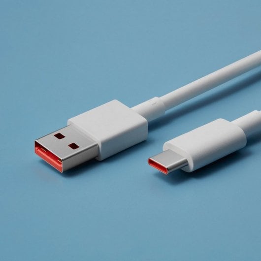 Xiaomi 6A Cable USB-C a USB-A Macho/Macho 1m Blanco