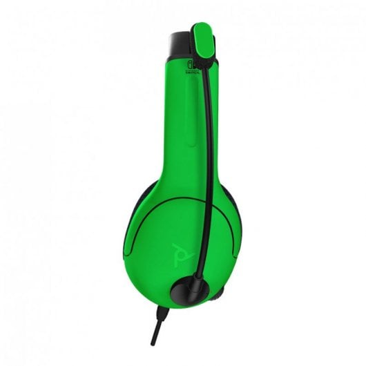 PDP LVL40 Casque Avec fil Arceau Jouer Noir, Vert