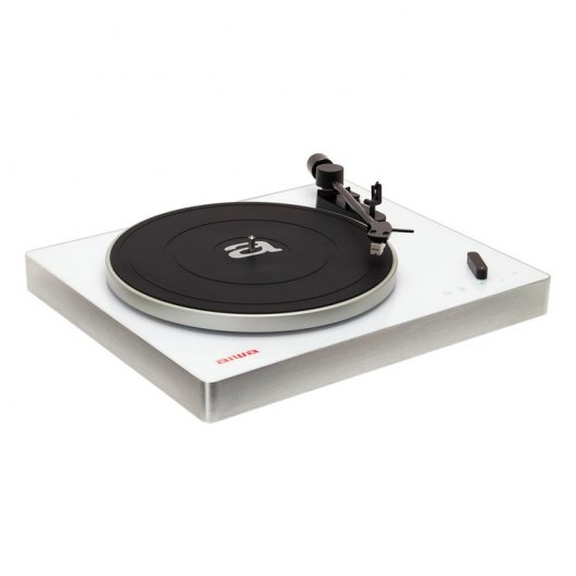 Aiwa APX-680BT Tocadiscos USB Blanco