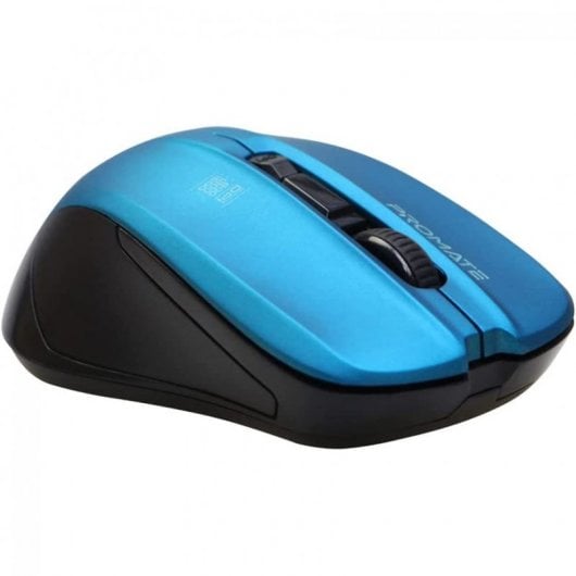 Mouse wireless ambidestro Promate Contour 1600 DPI blu