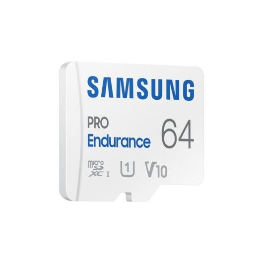 Samsung PRO Endurance microSDXC 64 Go UHS-I V10 Classe 10 avec adaptateur
