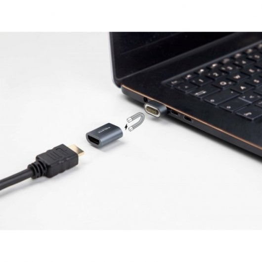 Delock Adaptador Magnético HDMI Macho/Hembra