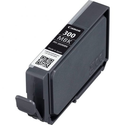 Cartucho de tinta original preto fosco Canon PFI-300MBK