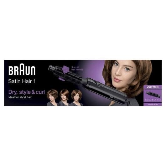 Braun Satin Hair 1 AS110 Cepillo Moldeador de Aire Caliente 200W