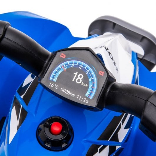 Aiyaplay Quad Eléctrico Honda con Licencia 6V Azul para Niños 18-36 Meses
