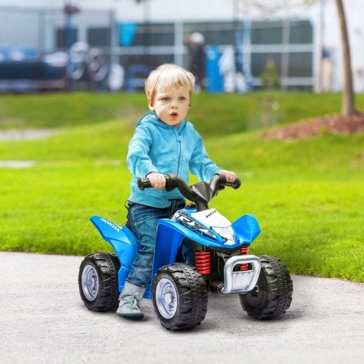 Aiyaplay Quad Eléctrico Honda con Licencia 6V Azul para Niños 18-36 Meses