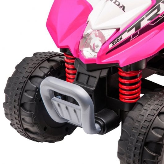 Aiyaplay Quad Eléctrico Honda con Licencia 6V Rosa para Niños 18-36 Meses