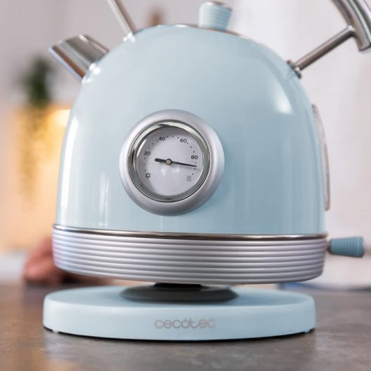 Cecotec Thermosense 420 Vintage Light Blue Hervidor de Agua 1.8L 2200W