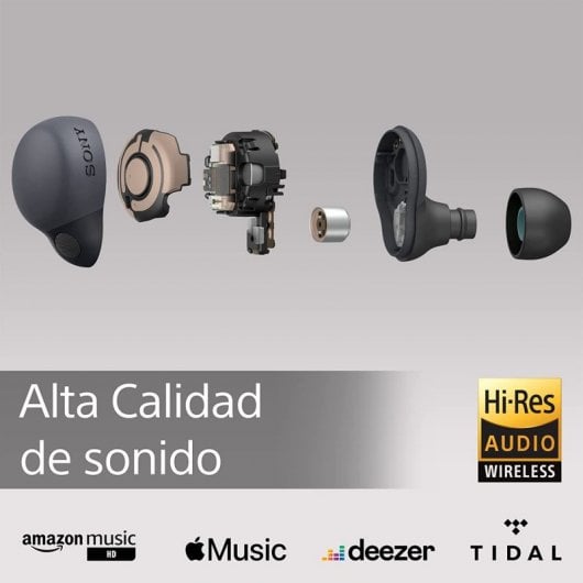 Sony LinkBuds S Auriculares Inalámbricos con Cancelación de Ruido Azules