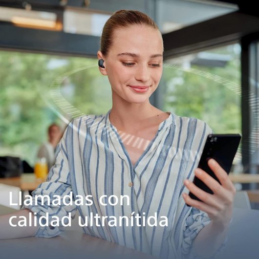 Sony LinkBuds S Auriculares Inalámbricos con Cancelación de Ruido Azules