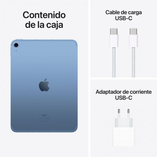 Apple iPad 2022 10.9" WiFi+Cellular 256GB Azul