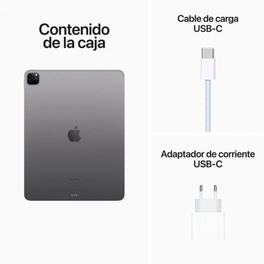 Apple iPad Pro 2022 12.9" WiFi 128GB Gris Espacial