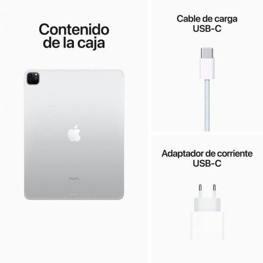 Apple iPad Pro 2022 12.9" WiFi+Cellular 128GB Plata