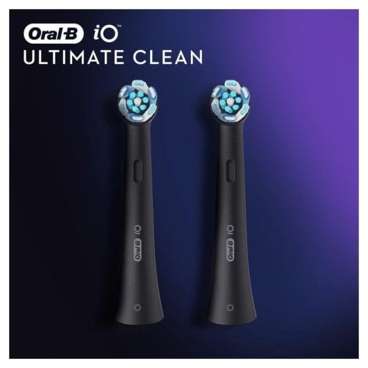 Recargas Escovas Dentes Oral-B Ultimate Clean 2 Unidades Preto