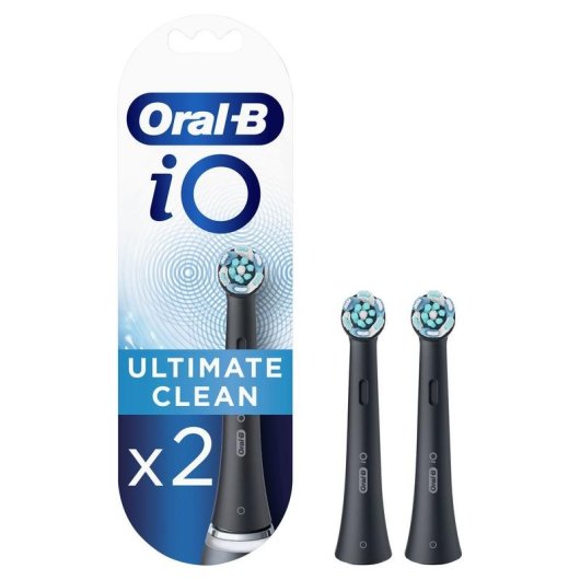 Recargas Escovas Dentes Oral-B Ultimate Clean 2 Unidades Preto