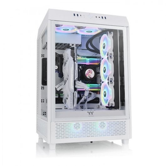 Thermaltake The Tower 500 Neige Verre Trempé USB 3.0