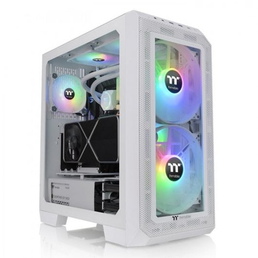 Thermaltake View 300 MX Neve Vetro temperato USB 3.0