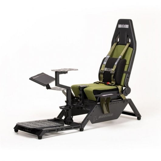 Cockpit militaire du simulateur de vol Boeing Next Level Racing
