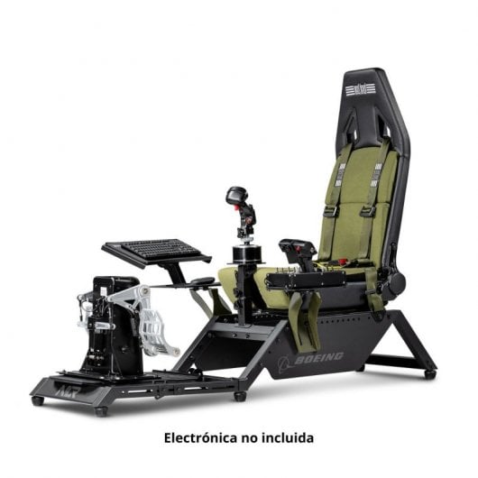 Cockpit militaire du simulateur de vol Boeing Next Level Racing
