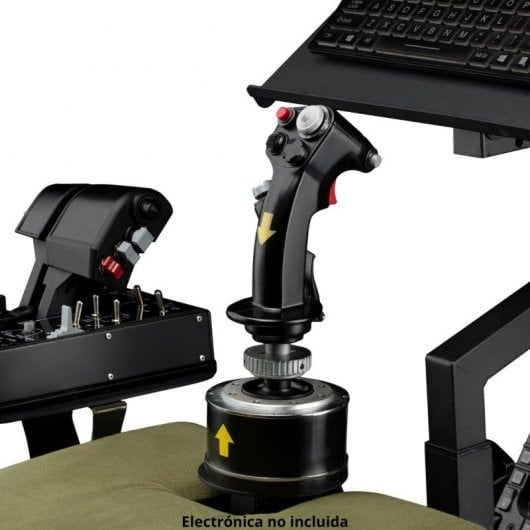 Cockpit militaire du simulateur de vol Boeing Next Level Racing