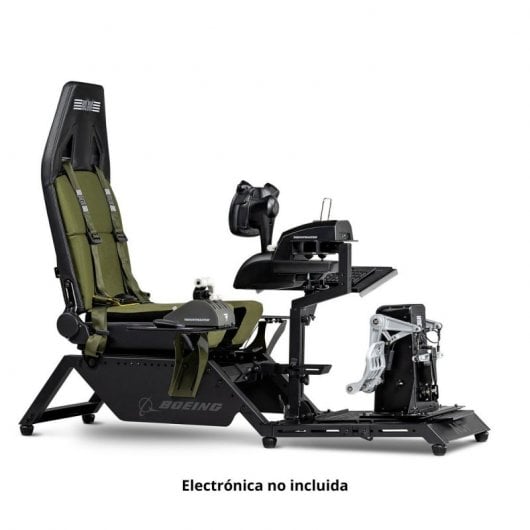 Cockpit militaire du simulateur de vol Boeing Next Level Racing