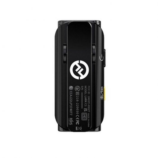 Hollyland Lark C1 Duo Sistema de Audio Inalámbrico para Dos Personas para iPhone Negro