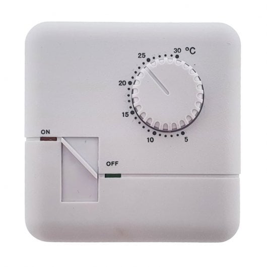 Eurobric 17011 Termostato Electrónico para Calefacción y Aire Acondicionado