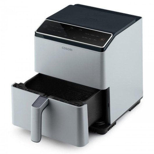 Airfryer Cosori Dual Blaze Chef Edition 6,4L 1700W Dubbele Verwarmingselementen WiFi Metallic Grijs
