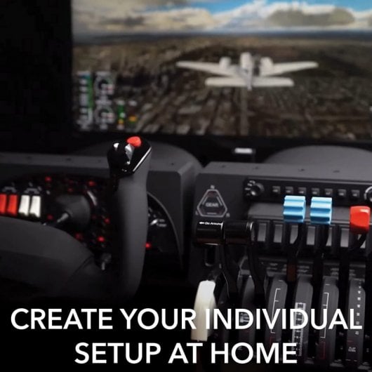 Honeycomb Alpha Flight Controls Système d'aviation aéronautique PC/MAC