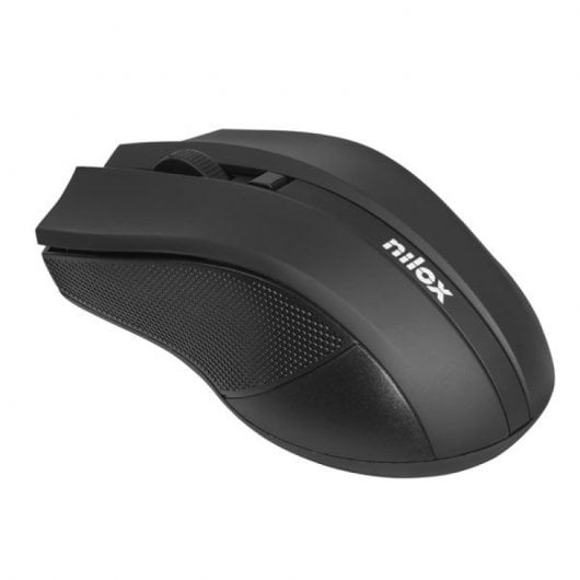 Mouse ottico wireless ambidestro Nilox 1600 DPI Nero