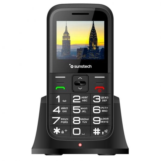 Telefono per anziani Sunstech CEL4 nero