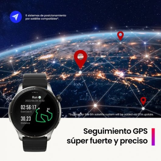 Amazfit GTR 4 Smartwatch Cinzento