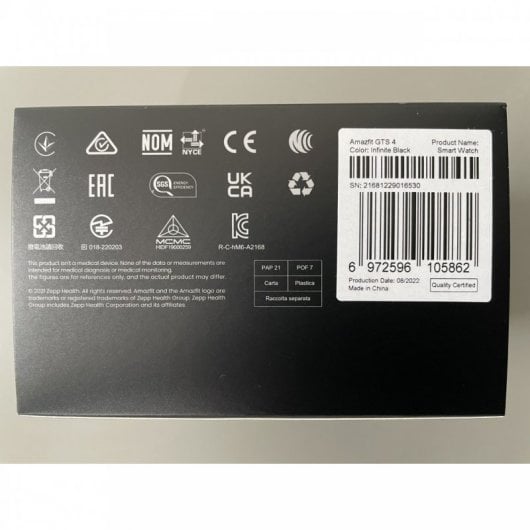 Amazfit GTS 4 Reloj Smartwatch Rosa