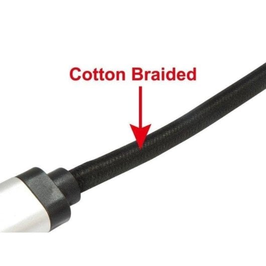 Cavo DisplayPort Equip 119262 2m 8K 240Hz Premium Alluminio Nero