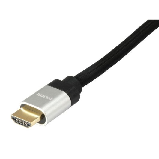 Cavo HDMI Equip 119385 2.1 10m 8K 60Hz 48Gbps Maglia Alta Velocità Nero