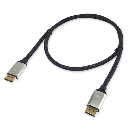 Equip Cable de Malla DisplayPort Premium 1.4 8K 60Hz Macho/Macho 1m Negro