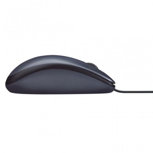 Logitech M100 Ratón Óptico Ambidestro 1000DPI Negro