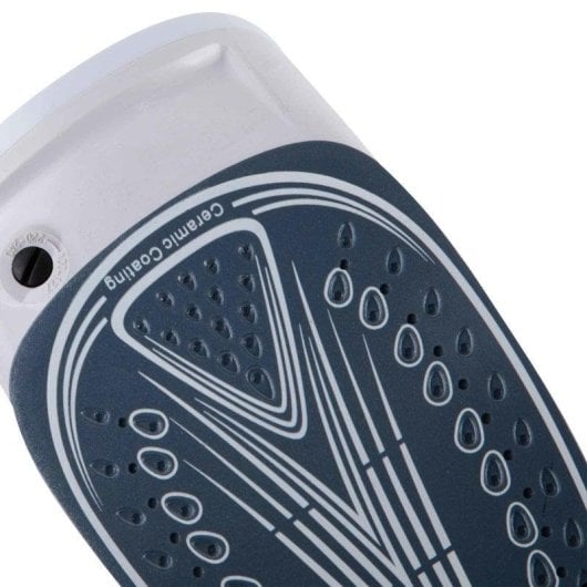 Plancha Jata JEPL2810 suela ceramica 1000 W doble voltaje mango plegable