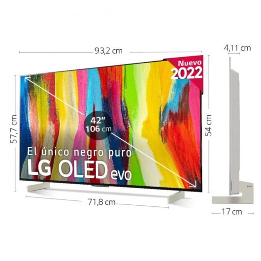 LG OLED42C26LB 42" OLED EVO UltraHD 4K HDR10