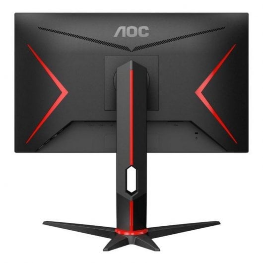 AOC 24G2SPU/BK Monitor PC 60,5 cm (23.8") 1920 x 1080 Pixel Full HD Nero, Rosso