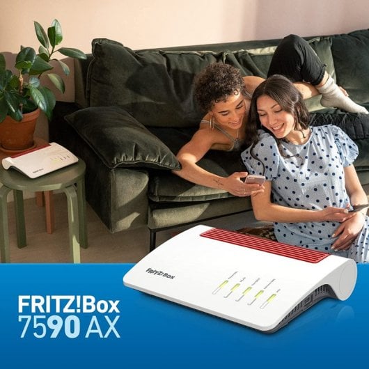 AVM Fritz! Router WiFi Box 7590 AX Mesh Dual Band 2400 Mbps