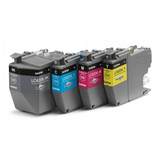 Cartuchos de Tinta Original Brother LC422XLVAL MultiPack Negro/Cian/Magenta/Amarillo