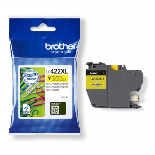Cartucho de Tinta Original Brother LC422XLY Amarillo